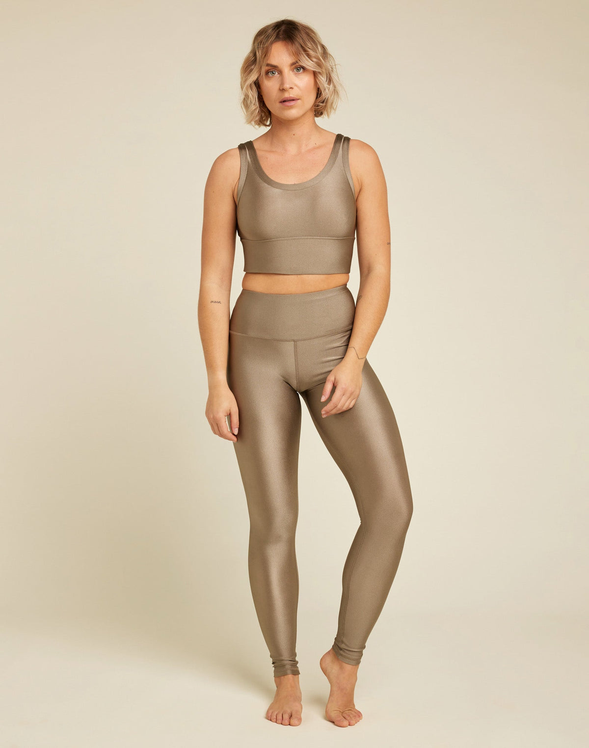 PLANET CROP BRALETTE